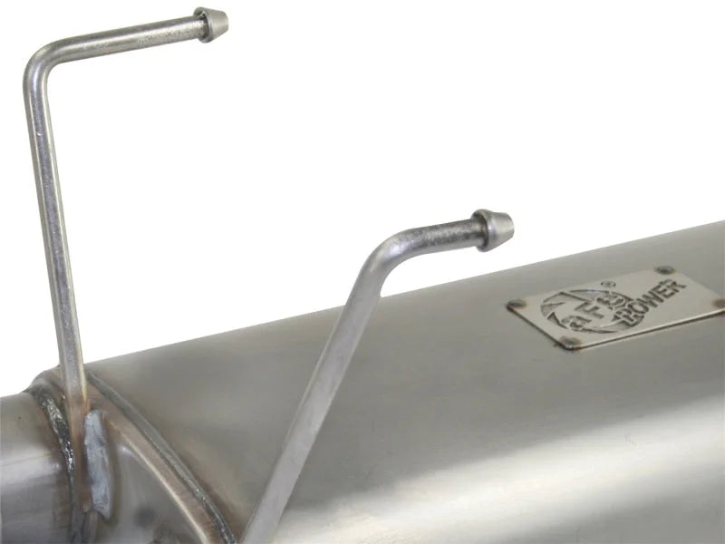 aFe MACHForce XP Cat-Back Exhaust SS-409 00-04 Toyota Tundra V8 4.7L - Back View