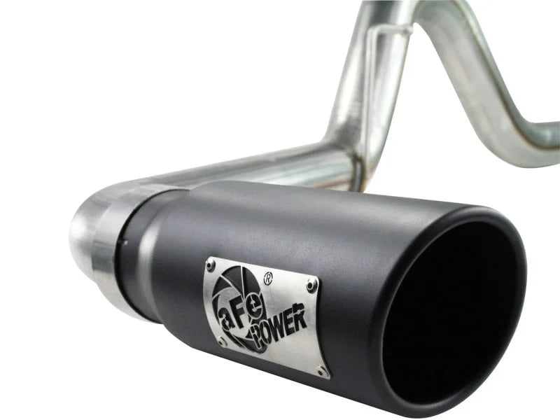 aFe MACHForce XP Cat-Back SS-409 Exhaust 04-08 Ford F-150 V8 4.6/5.4L - Side View