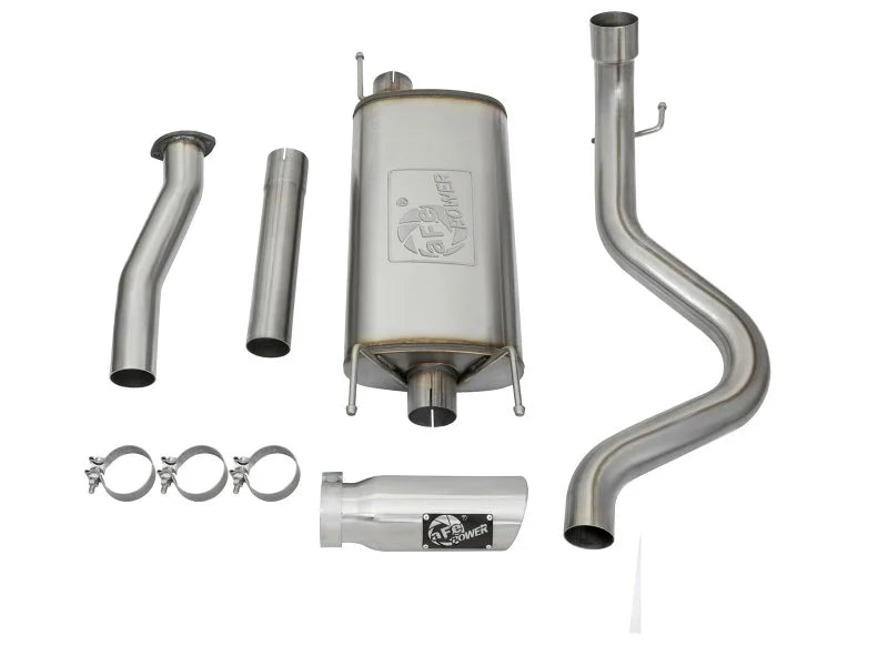 aFe MACHForce XP Cat-Back SS Exhaust w/ Polished Tips 16 Toyota Tacoma V6-3.5L - Additional View 5