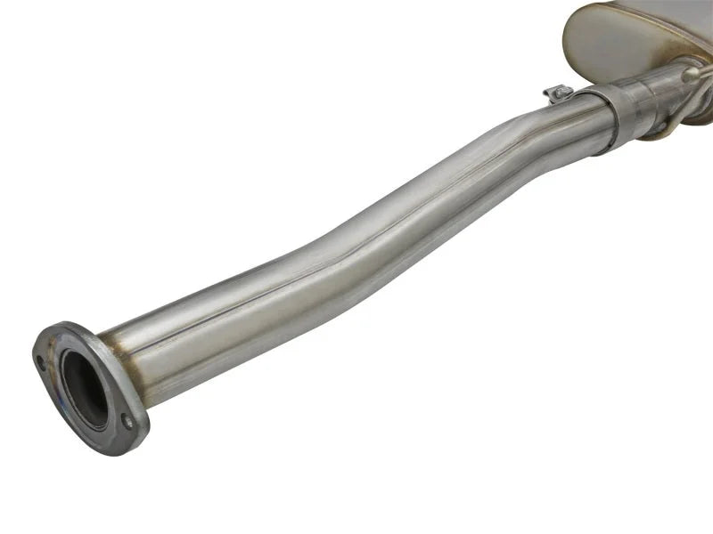 aFe MACHForce XP Cat Back SS Exhausts  Black Tips 05-12 Toyota Tacoma L4-2.7L - Side View