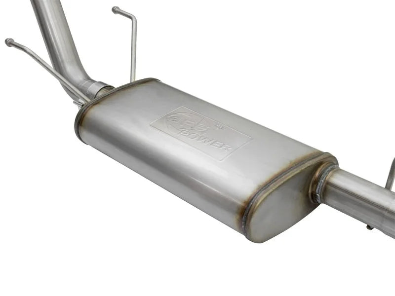 aFe MACHForce XP Cat Back SS Exhausts  Black Tips 05-12 Toyota Tacoma L4-2.7L - Additional View 7
