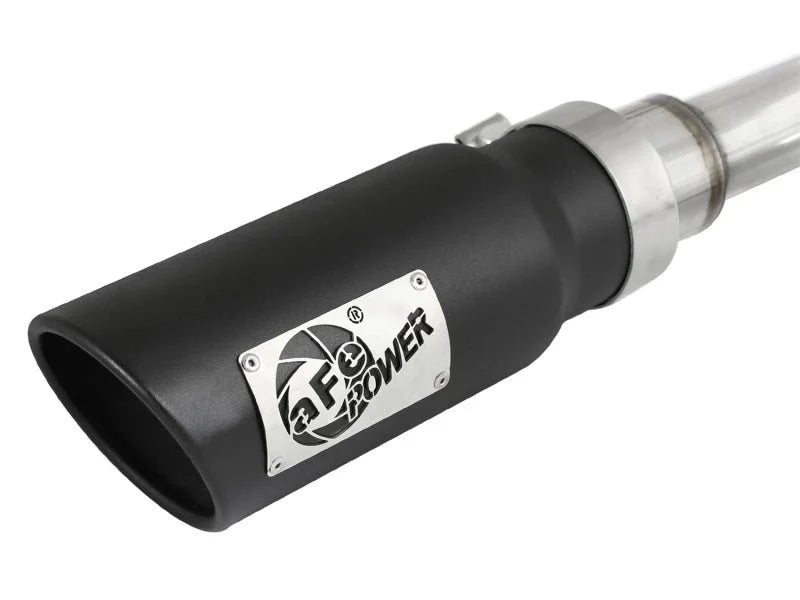 aFe MACHForce XP DPF-Back Exhaust 2.5in SS with Black Tips 2014 Dodge Ram 1500 V6 3.0L EcoDiesel - Installation View