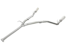 Load image into Gallery viewer, aFe MACHForce XP DPF-Back Exhaust 2.5in SS with Polished Tips 2014 Dodge Ram 1500 V6 3.0L EcoDiesel - Side View
