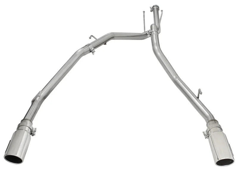 aFe MACHForce XP DPF-Back Exhaust 2.5in SS with Polished Tips 2014 Dodge Ram 1500 V6 3.0L EcoDiesel - Additional View 5