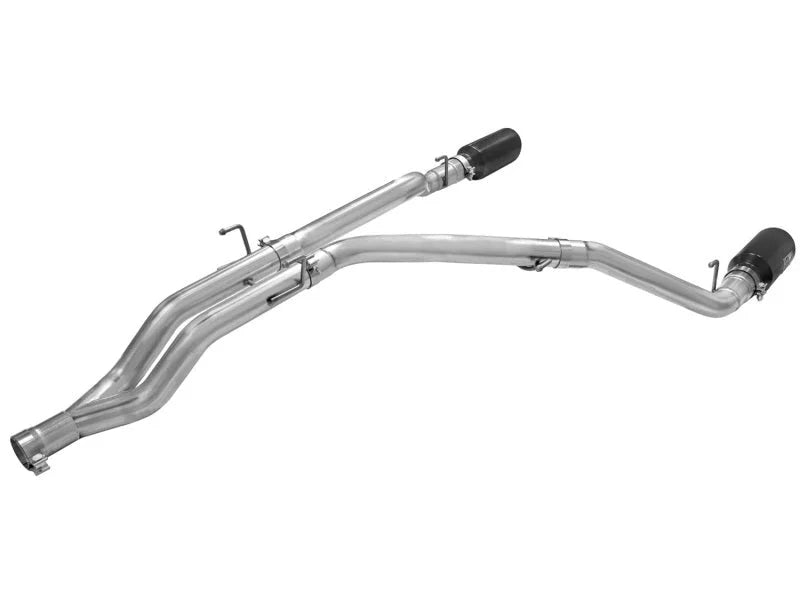 aFe MACHForce XP DPF-Back Exhaust 3in SS w/ 6in Black Tips 2014 Dodge Ram 1500 V6 3.0L EcoDiesel - Additional View 5
