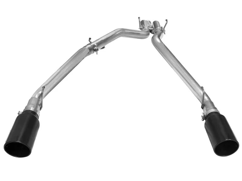aFe MACHForce XP DPF-Back Exhaust 3in SS w/ 6in Black Tips 2014 Dodge Ram 1500 V6 3.0L EcoDiesel - Additional View 6