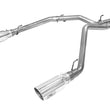 Load image into Gallery viewer, aFe MACHForce XP DPF-Back Exhaust 3in SS w/ 6in Polished Tips 2014 Dodge Ram 1500 V6 3.0L EcoDiesel - Main Product View