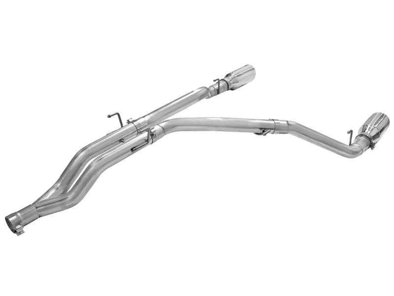 aFe MACHForce XP DPF-Back Exhaust 3in SS w/ 6in Polished Tips 2014 Dodge Ram 1500 V6 3.0L EcoDiesel - Additional View 6