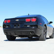 Load image into Gallery viewer, aFe MACHForce XP Exhaust 2.5in Stainless Steel CB/10-13 Chevy Camaro V6-3.6L (td) (polished tip) - Side View