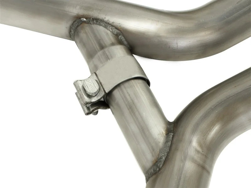 aFe MACHForce XP Exhaust 2.5in Stainless Steel CB/10-13 Chevy Camaro V6-3.6L (td) (polished tip) - Additional View 6