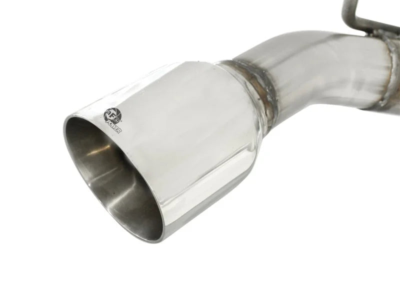 aFe MACHForce XP Exhaust 2.5in Stainless Steel CB/10-13 Chevy Camaro V6-3.6L (td) (polished tip) - Additional View 7