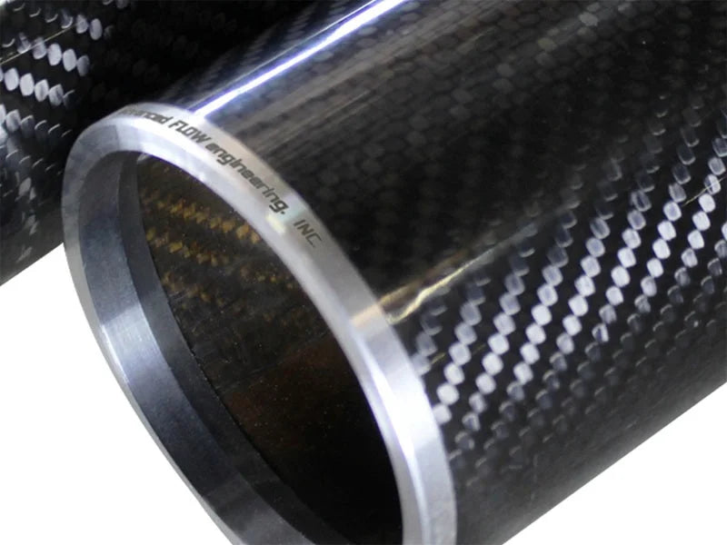 aFe MACHForce XP Exhaust 304SS Cat-Back w/ Carbon Fiber Tips 12-13 BMW M5 (F10) V8 4.4L (tt) - Installation View