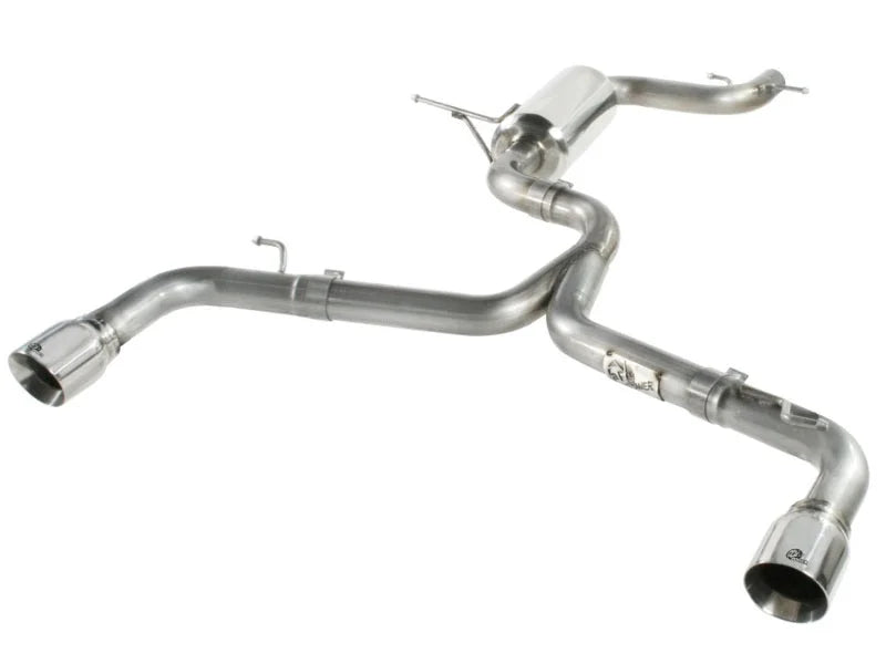 aFe MACHForce XP Exhaust 304SS Cat-Back w/ Polished Tips 12-13 VW Beetle L4 2.0L (t) - Main Product View