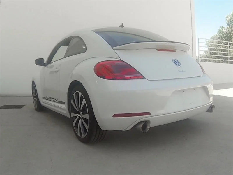 aFe MACHForce XP Exhaust 304SS Cat-Back w/ Polished Tips 12-13 VW Beetle L4 2.0L (t) - Side View