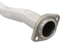 Load image into Gallery viewer, aFe MACHForce XP Exhaust 3in-3.5in SS Single Side Exit CB w/ Black Tips 15 Ford F150 V8 5.0L CC/SB - Installation View