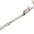 Load image into Gallery viewer, aFe MACHForce XP Exhaust 3in-3.5in SS Single Side Ext CB w/ Polish Tip 99-04 Ford F-250 V8 5.4L/6.8L - Side View