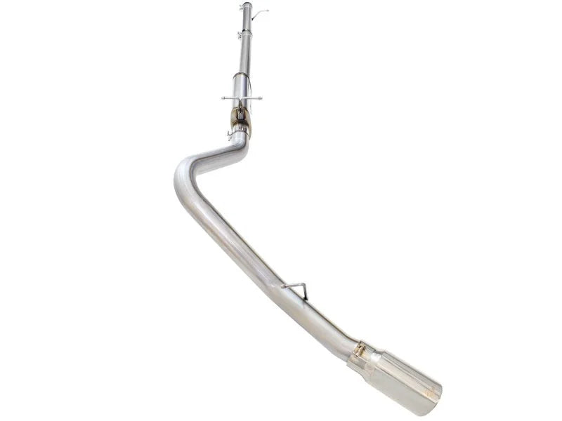 aFe MACHForce XP Exhaust 3in-3.5in SS Single Side Ext CB w/ Polish Tip 99-04 Ford F-250 V8 5.4L/6.8L - Additional View 7