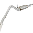 Load image into Gallery viewer, aFe MACHForce XP Exhaust 3in-3.5in SS Single Side Ext CB w/ Polished Tips 15 Ford F150 V8 5.0L CC/SB - Main Product View