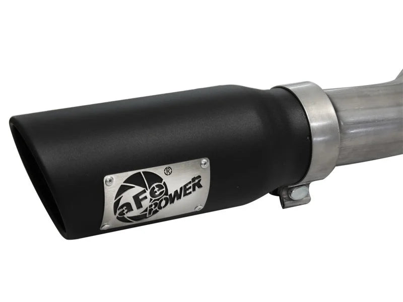 aFe MACHForce XP Exhaust 3in SS Dual Side Exit CB w/ Black Tips 11-14 Ford F150 EcoBoost V6-3.5L TT - Additional View 7