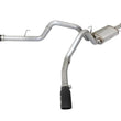 Load image into Gallery viewer, aFe MACHForce XP Exhaust 3in SS Dual Side Exit CB w/ Black Tips 2015 Ford F150 5.0L V8 CC/SB EC/LB - Main Product View