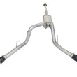 Load image into Gallery viewer, aFe MACHForce XP Exhaust 3in SS Dual Side Exit CB w/ Black Tips 2015 Ford F150 5.0L V8 CC/SB EC/LB - Side View