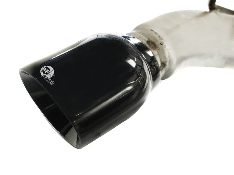 aFe MACHForce XP Exhaust 3in Stainless Stee CB/10-13 Chevy Camaro V8-6.2L (td) (gloss blk tip) - Additional View 5