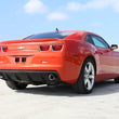Load image into Gallery viewer, aFe MACHForce XP Exhaust 3in Stainless Stee CB/10-13 Chevy Camaro V8-6.2L (td) (pol tip) - Back View