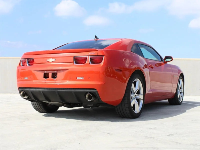 aFe MACHForce XP Exhaust 3in Stainless Stee CB/10-13 Chevy Camaro V8-6.2L (td) (pol tip) - Back View