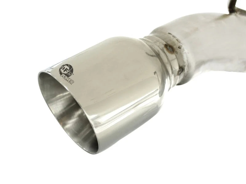 aFe MACHForce XP Exhaust 3in Stainless Stee CB/10-13 Chevy Camaro V8-6.2L (td) (pol tip) - Installation View