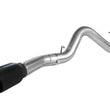 Load image into Gallery viewer, aFe MACHForce XP Exhaust 5in DPF-Back SS 11-13 GM Diesel Trucks V8-6.6L (td) (LML) (Blk Tip) - Side View