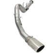 Load image into Gallery viewer, aFe MACHForce XP Exhaust 5in DPF-Back SS Exh 2015 Ford Turbo Diesel V8 6.7L Polished Tip - Main Product View