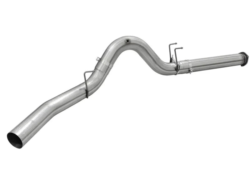 aFe MACHForce XP Exhaust 5in DPF-Back Stainless Steel Exhaust 2015 Ford Turbo Diesel V8 6.7L No Tip - Additional View 5