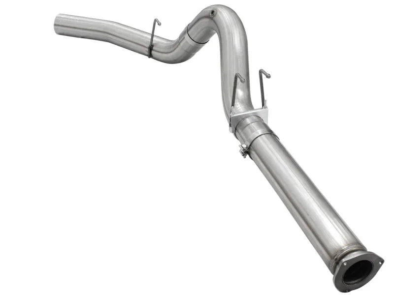 aFe MACHForce XP Exhaust 5in DPF-Back Stainless Steel Exhaust 2015 Ford Turbo Diesel V8 6.7L No Tip - Additional View 6