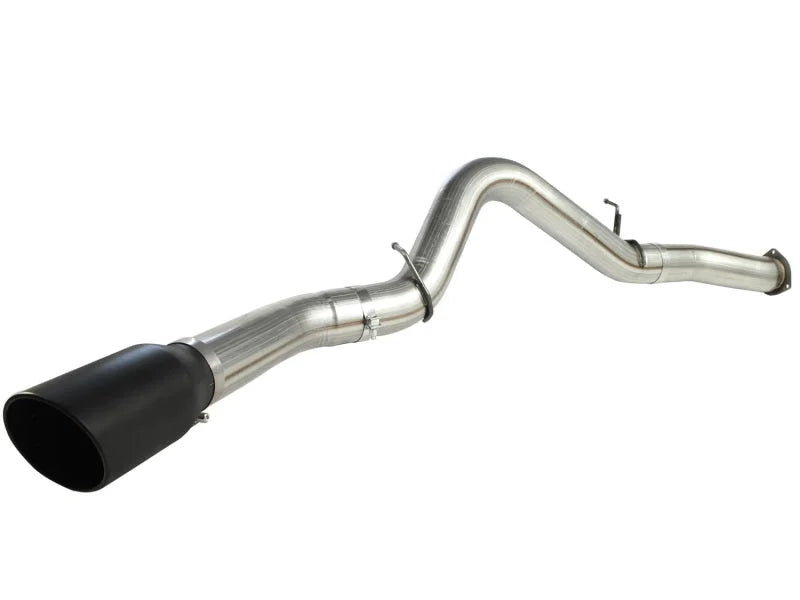 aFe MACHForce XP Exhaust 5in DPF-Black, GM Diesel Trucks 07.5-10 V8-6.6L 9(td) LMM - Additional View 5
