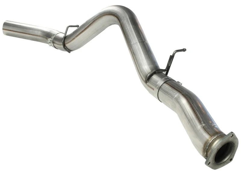 aFe MACHForce XP Exhaust 5in DPF-Stainless, GM Diesel Trucks 07.5-10 V8-6.6L 9(td) LMM - Installation View