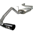 Load image into Gallery viewer, aFe MACHForce XP Exhaust Cat-Back 2.5/3in SS-409 w/ Black Tip 04-12 Nissan Titan V8 5.6L - Main Product View