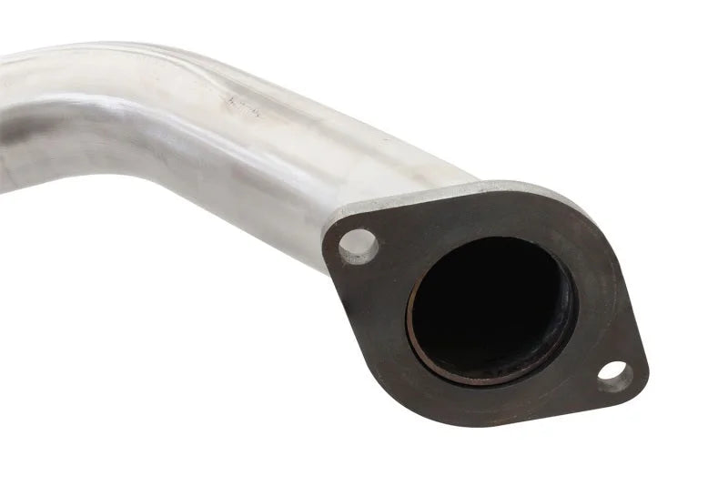 aFe MACHForce XP Exhaust Cat-Back 2.5/3in SS-409 w/ Hi-Tuck Tip 05-15 Nissan Xterra V6 4.0L - Back View