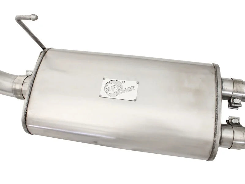 aFe MACHForce XP Exhaust Cat-Back 2.5/3in SS-409 w/ Polished Tip 05-15 Nissan Xterra V6 4.0L - Additional View 5
