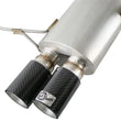 Load image into Gallery viewer, aFe MACHForce XP Exhaust Cat-Back 2.5in Dia Carbon Fiber Tips SS-304 07-13 BMW M3 (E92/93) V8 4.0L - Additional View 6