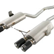 Load image into Gallery viewer, aFe MACHForce XP Exhaust Cat-Back 2.5in Dia Carbon Fiber Tips SS-304 08-13 BMW M3 (E90) V8 4.0L - Installation View
