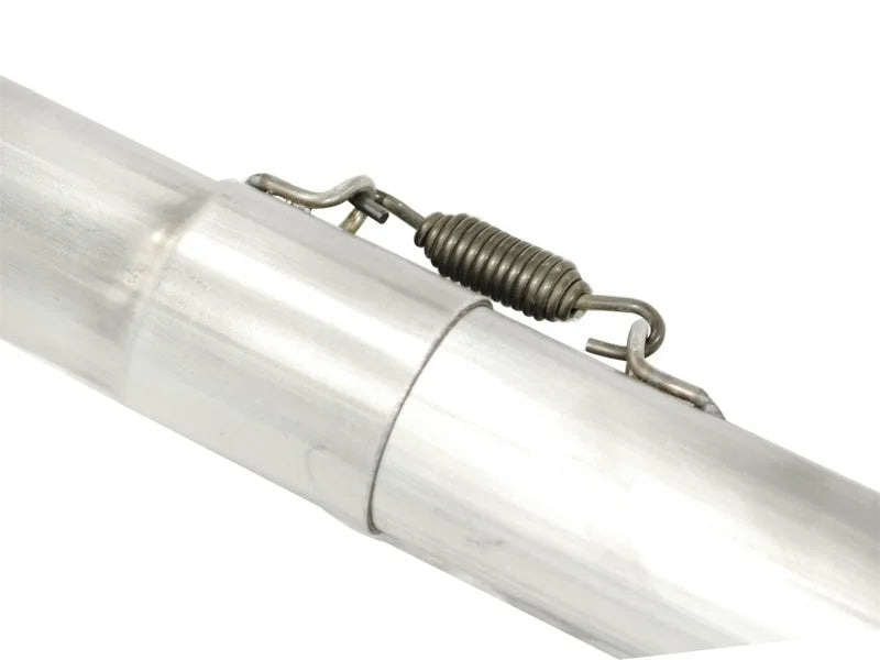 aFe MACHForce XP Exhaust Cat-Back 2in SS-304 Cat-Back Exhaust for 05-08 Porsche Boxster S (987.1) H6 - Installation View