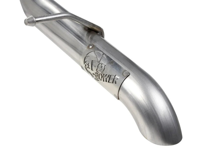aFe MACHForce XP Exhaust Cat-Back 3in SS-409 Hi-Tuck inRBin 12-14 Jeep Wrangler Unlimited V6 4Dr - Additional View 8