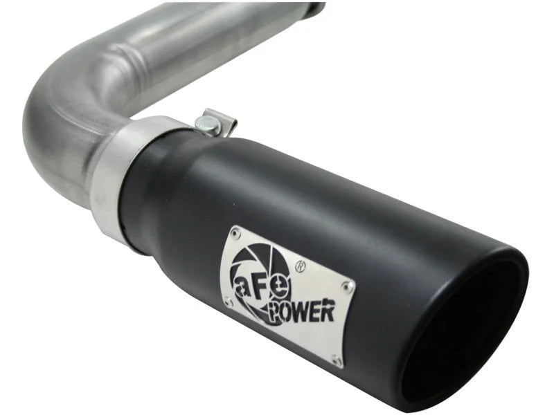 aFe MACHForce XP Exhaust Cat-Back 3in SS-409 w/ Black Tip 97-03 Ford F-150 V8 4.6/5.4L - Installation View