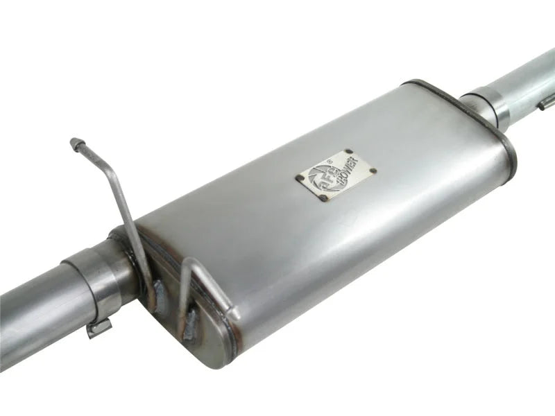 aFe MACHForce XP Exhaust Cat-Back 3in SS-409 w/ Black Tip 97-03 Ford F-150 V8 4.6/5.4L - Additional View 7