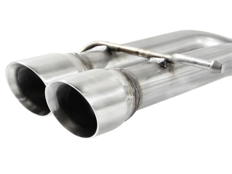 aFe MACHForce XP Exhaust Cat-Back SS-304 09-12 Audi A4 (B8) L4 2.0L (t) - Side View