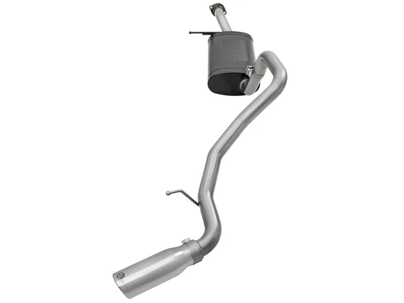 aFe MACHForce XP Exhaust Cat-Back SS-304 97-16 Nissan Patrol (Y61) I6-4.8L w/ Polished Tips - Installation View