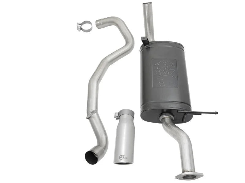 aFe MACHForce XP Exhaust Cat-Back SS-304 97-16 Nissan Patrol (Y61) I6-4.8L w/ Polished Tips - Additional View 5