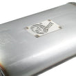 Load image into Gallery viewer, aFe MACHForce XP Exhaust Cat-Back SS-409 04-06 Jeep Wrangler TJ Unl L6 4.0L 2.5in Off-Road No Tip - Side View