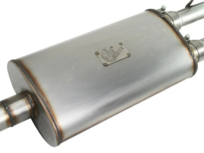 aFe MACHForce XP Exhaust Cat-Back SS-409 07-09 Toyota Tundra V8-5.7L w/ Black Tip - Additional View 5