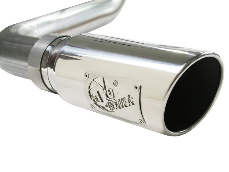 aFe MACHForce XP Exhaust Cat-Back SS-409 07-09 Toyota Tundra V8-5.7L w/ Polished Tip - Additional View 5